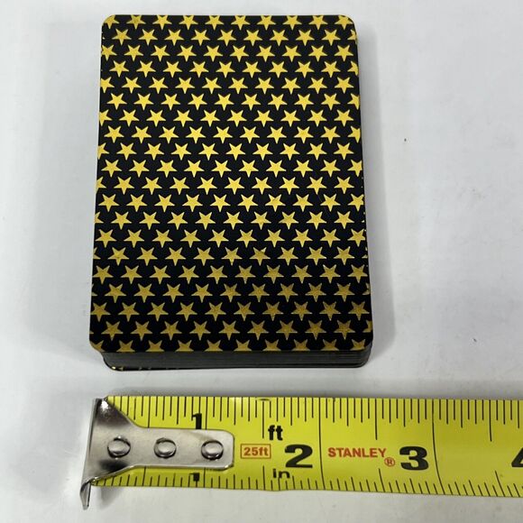 Wasserfeste Premium Plastik Spielkarten Schwarz | Pokerkarten Poker Skat Karten - Picture 6 of 6